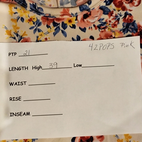 42POPS pink floral dress with pockets 💕 - Picture 5 of 5